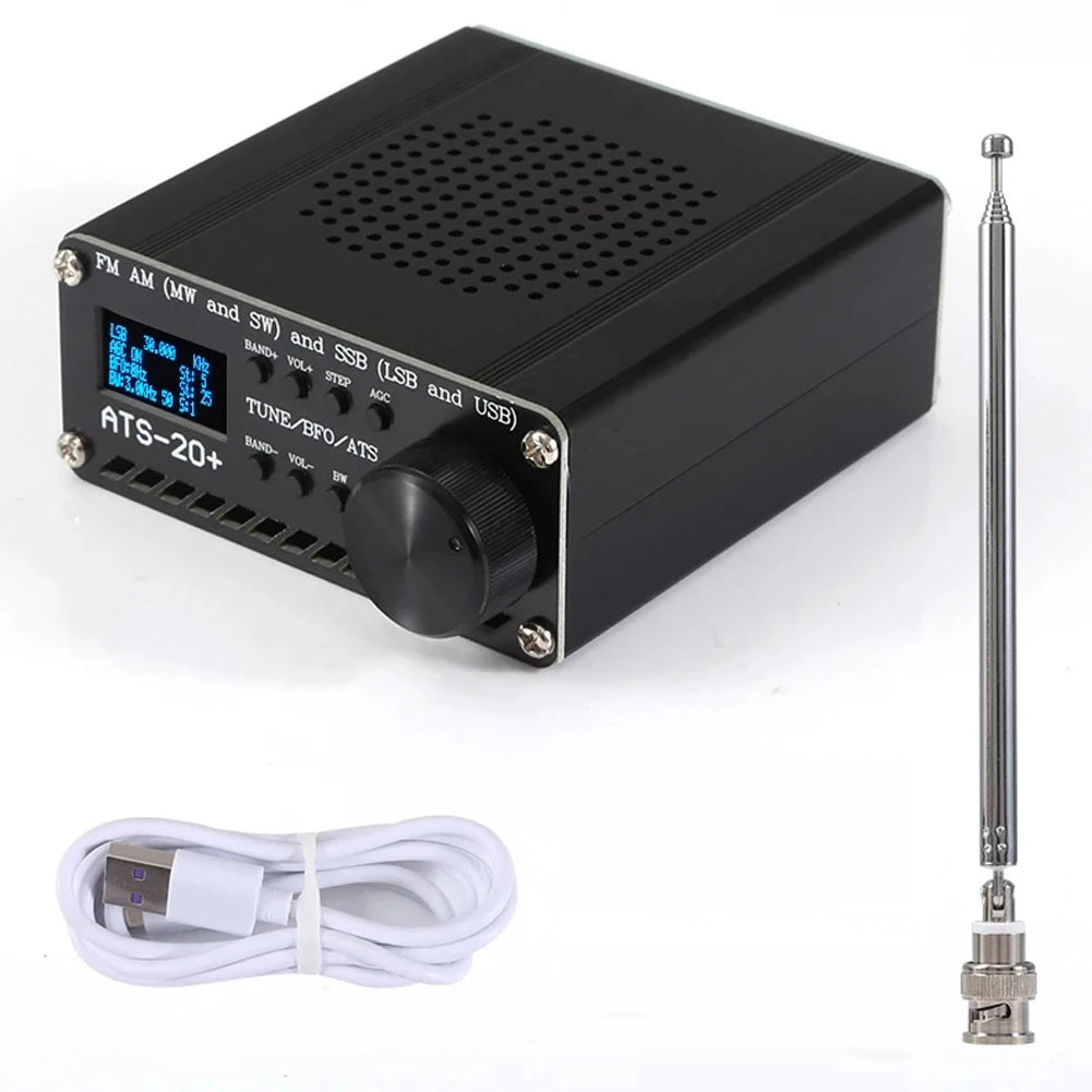 ATS-20+ SI4735 Full Waveband Radios Receiver Frequency Modulation AM (MW & SW) SSB (LSB & USB) Covering Commercial Radiobands Peaceful Pleasures Health and Wellness Default Title