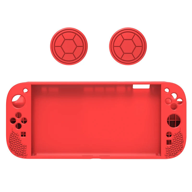 Silicone Soft Case For Switch 2 Protective Skin Sleeve Shockproof Protection Cover Shell For Switch 2 Handheld Game Console Peaceful Pleasures Health and Wellness Red