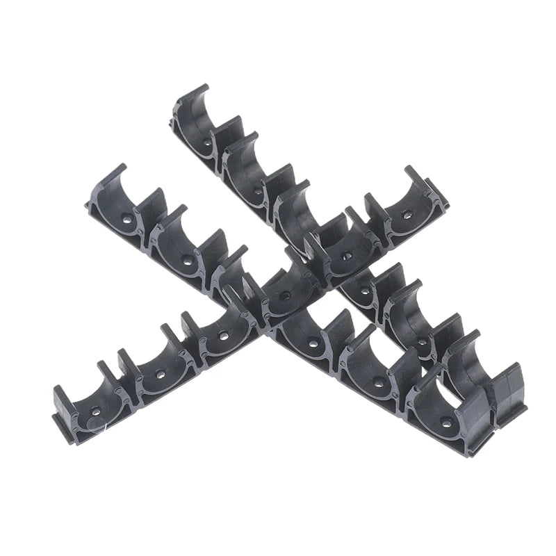 Pneumatic Tube Air Hose Fixing Clamp 6 Way 4/6/8/10/12/14/16/18/20MM Water Pipe Holder Gas Compressor Tubing Diversion Flow Clip Peaceful Pleasures Health and Wellness