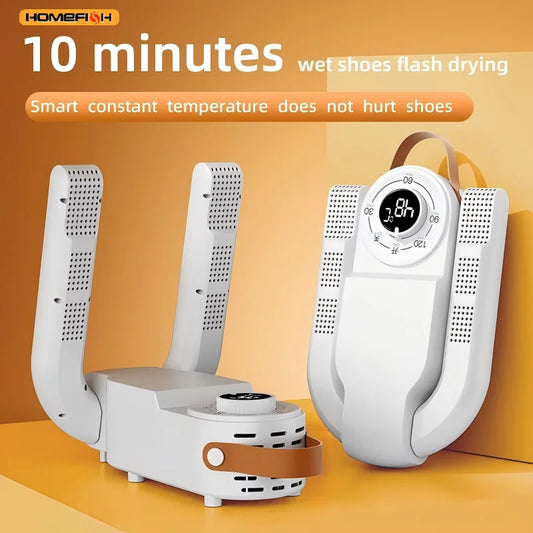 HOMEFISH Intelligent Shoe Dryer – Drying, Deodorizing & Sterilizing Electric Shoe Dryer Peaceful Pleasures Health and Wellness