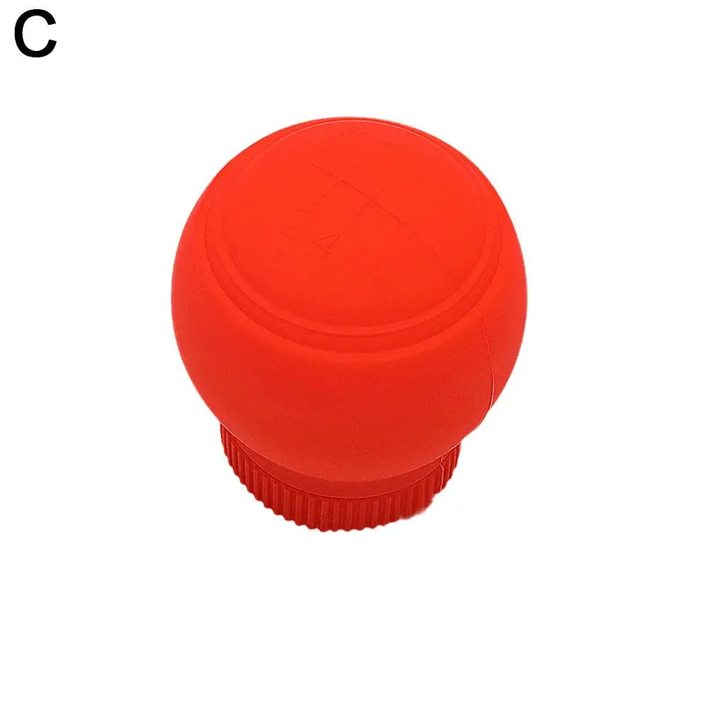 Universal Silicone Car Gear Sleeve Shift Knob Cover Gear Shift Non Slip Grip Handle Case Wear-resistant Gear Rod Cover Peaceful Pleasures Health and Wellness C