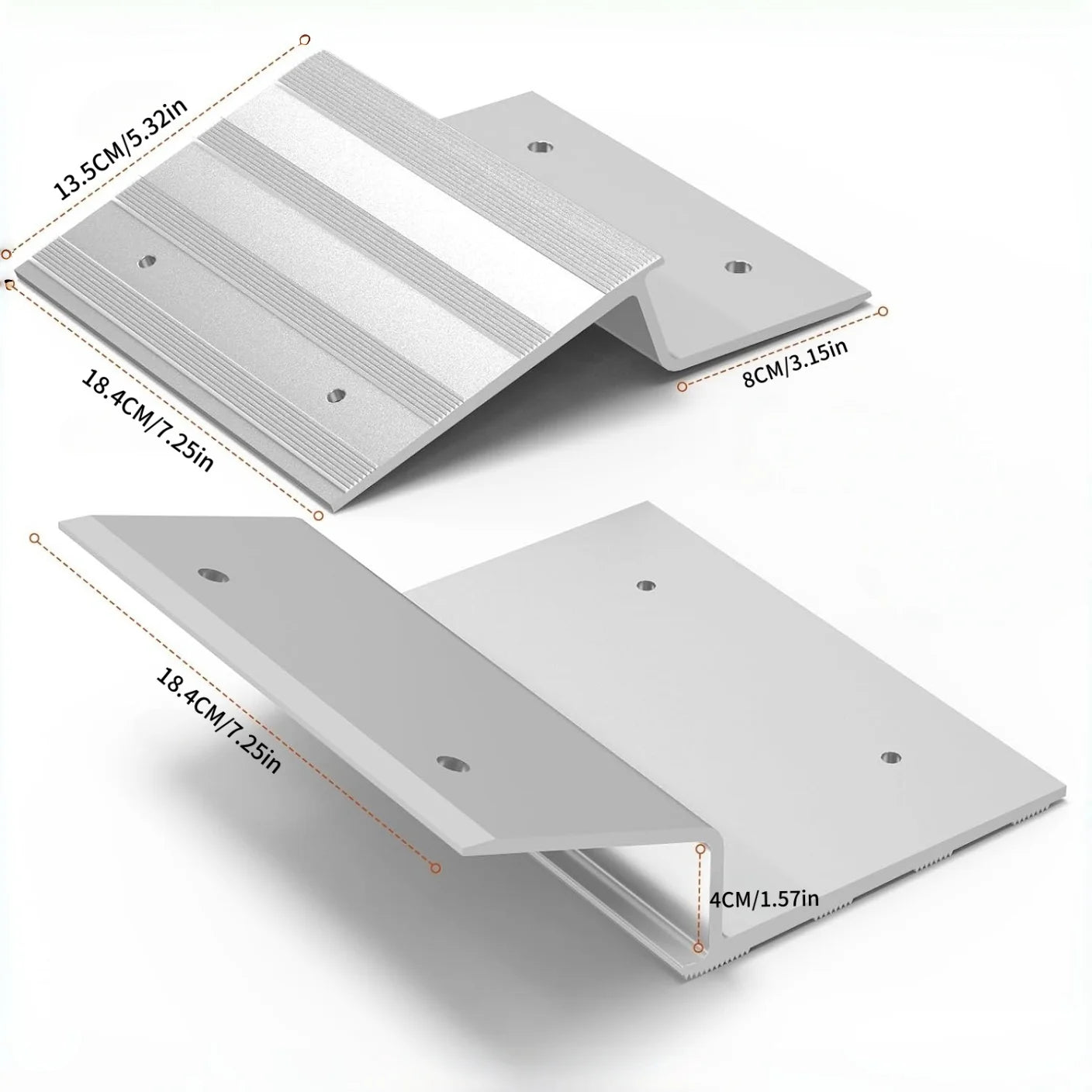 Universal Anti-slip Loading Ramp Multiple Vehicles Slope Plates