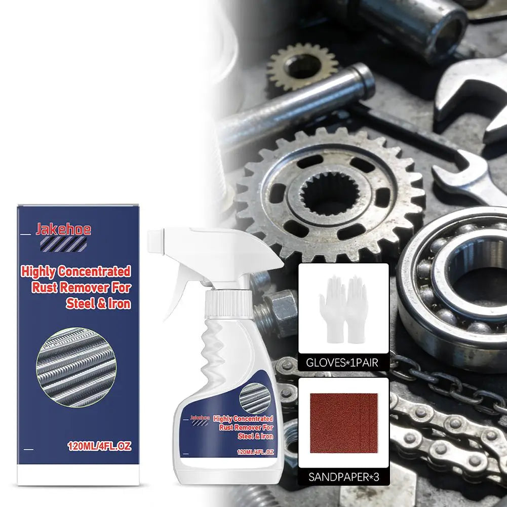 120ML Powerful Rust Remover for Metal Restoration Peaceful Pleasures Health and Wellness 1