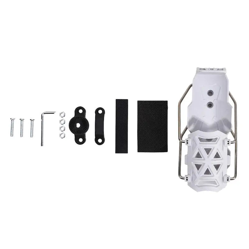 No Drill Motorcycle Bike Cup Holder 360° Rotatable Adjustable Handlebar Water Bottle Rack for Electric Scooter Bicycle Peaceful Pleasures Health and Wellness White