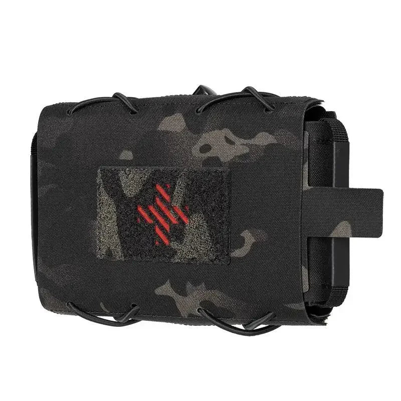 Tactical Medical Pouch Detachable First Aid Kit Quick-release Medical Kit Laser Cut MOLLE Emergency Survival Bag for Outdoor Peaceful Pleasures Health and Wellness MCBK