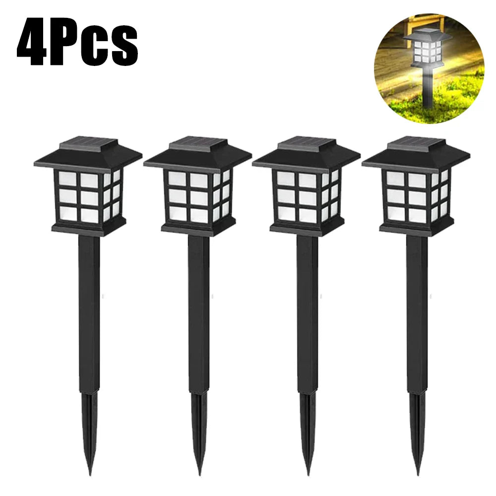 Solar LED Pathway Lights Outdoor IP65 Waterproof Garden Stake