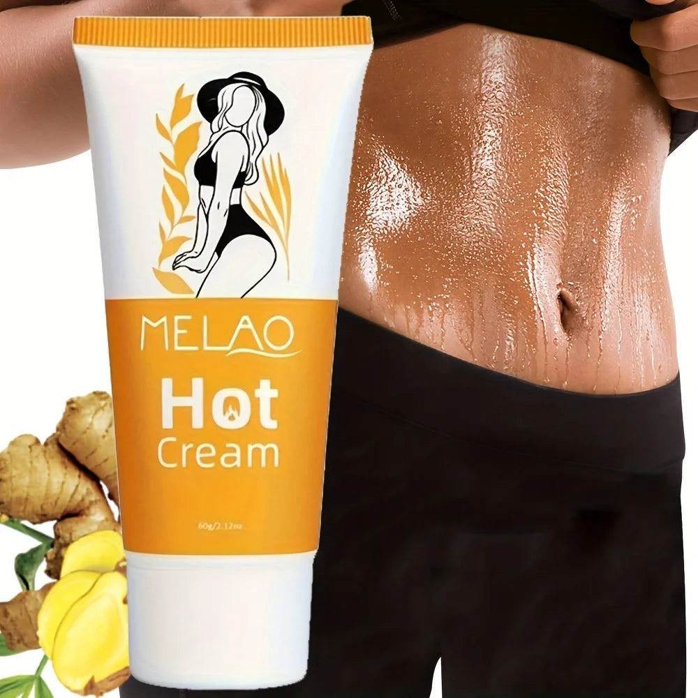 MELAO Hot Cream – Vitamin E & Hyaluronic Acid Body Firming Body Firming Cream Peaceful Pleasures Health and Wellness