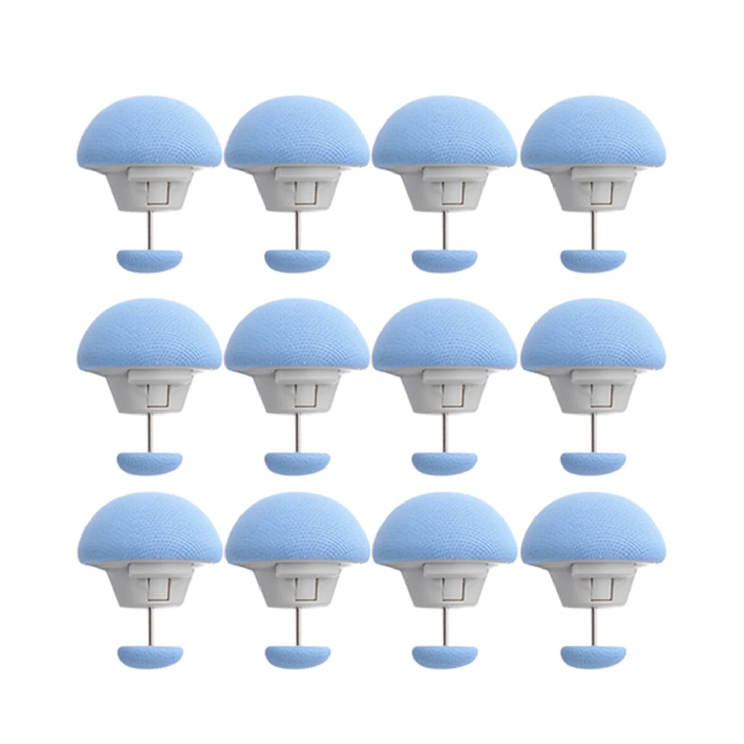 12PCS Anti-Skid Corner Clip Duvet Cover Set Soft and Comfortable Appearance Pins for Home Bedroom Bedding Mattress Peaceful Pleasures Health and Wellness Blue