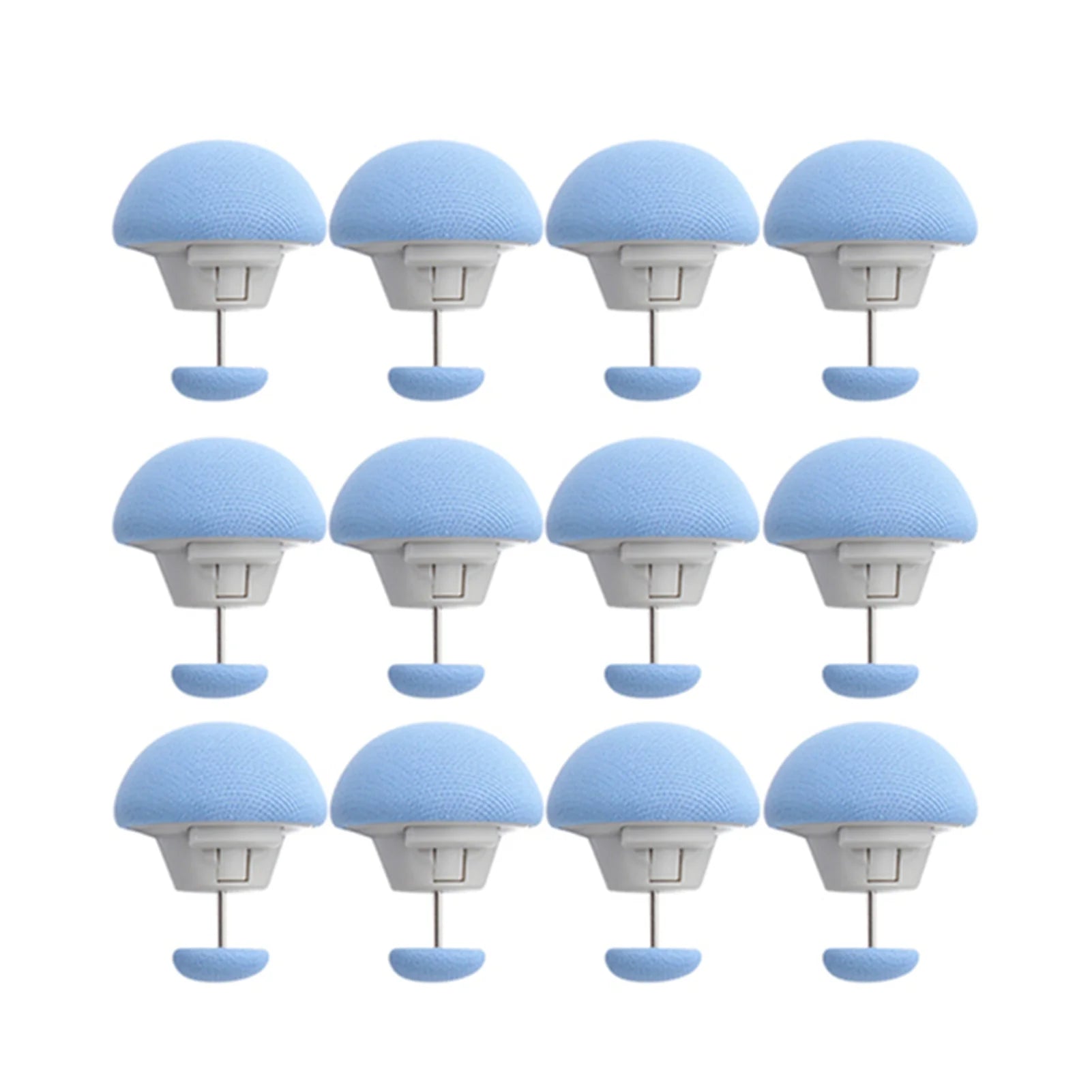 12PCS Anti-Skid Corner Clip Duvet Cover Set Soft and Comfortable Appearance Pins for Home Bedroom Bedding Mattress Peaceful Pleasures Health and Wellness Blue
