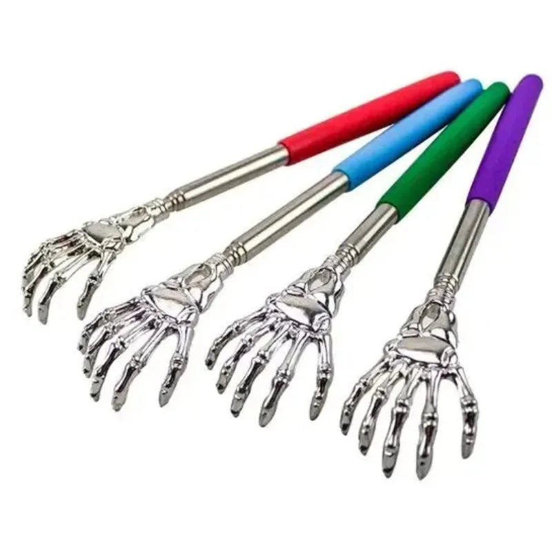 Retractable Stainless Steel Back Scratcher – Portable, Random Color
