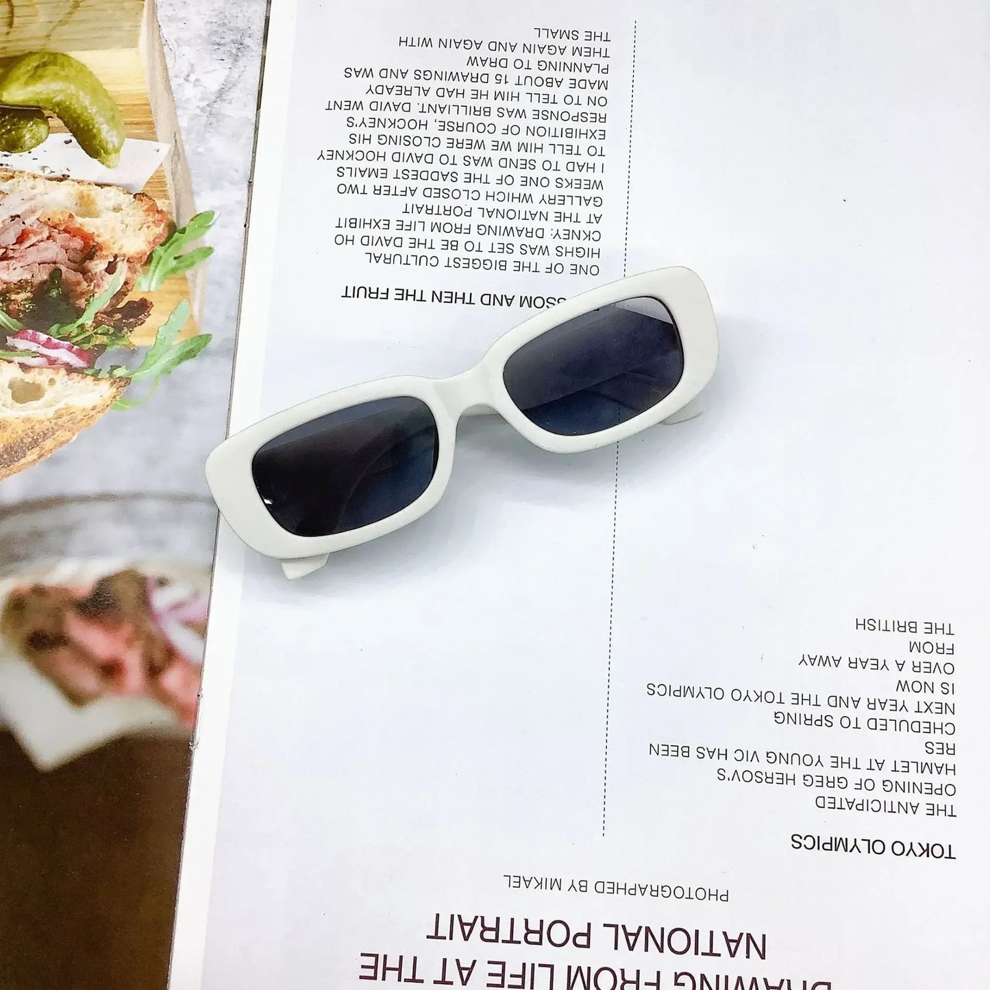 Kids UV400 Rectangle Sunglasses | Vintage Frosted Boys & Girls