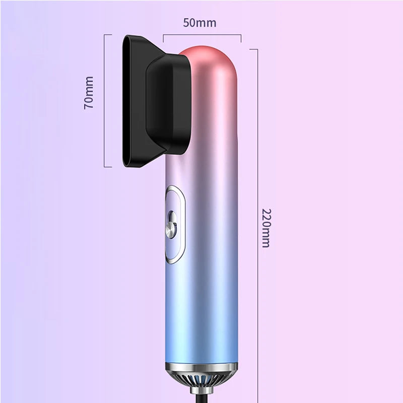Portable 2-in-1 Hair Dryers Curling Comb Hairbrush Styling Tools Hair Dryers And Volumizer Blower Straightener Hand Hair Dryer Peaceful Pleasures Health and Wellness