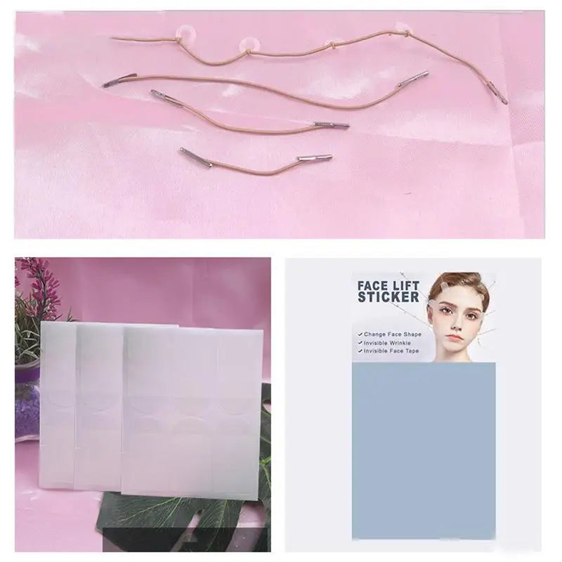 Disaar Invisible Face Lift Tape | V-Shape Waterproof – 18 Pcs