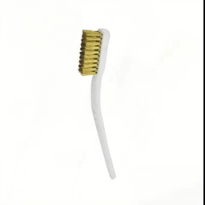 3 Mini Brass Wire Brush Paint Rust Removal Industrial Metal Polishing
