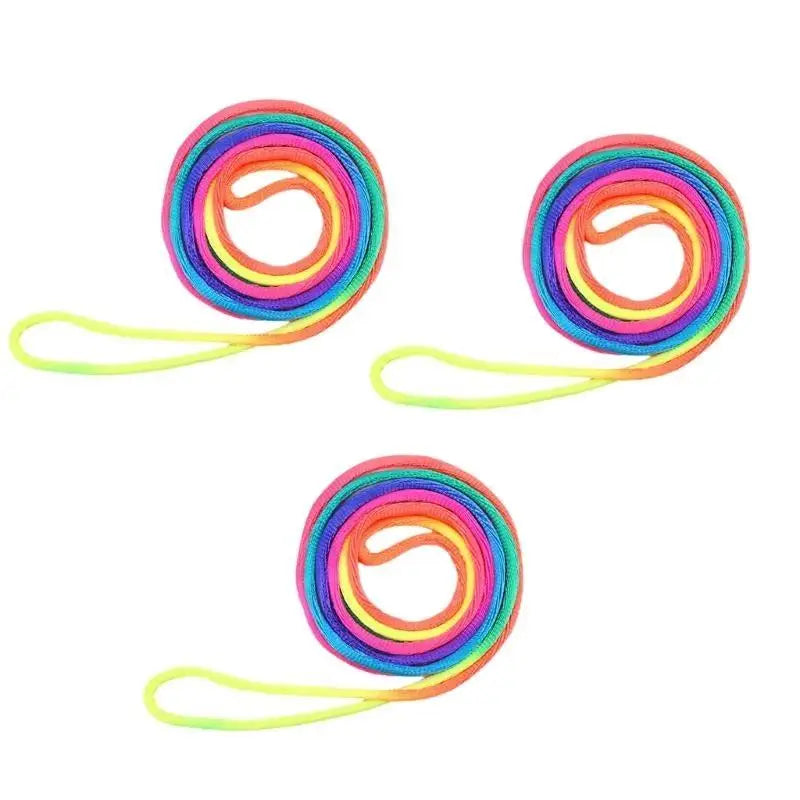 Rainbow Finger Strings 3-Pack | Kids Motor Skills String Game
