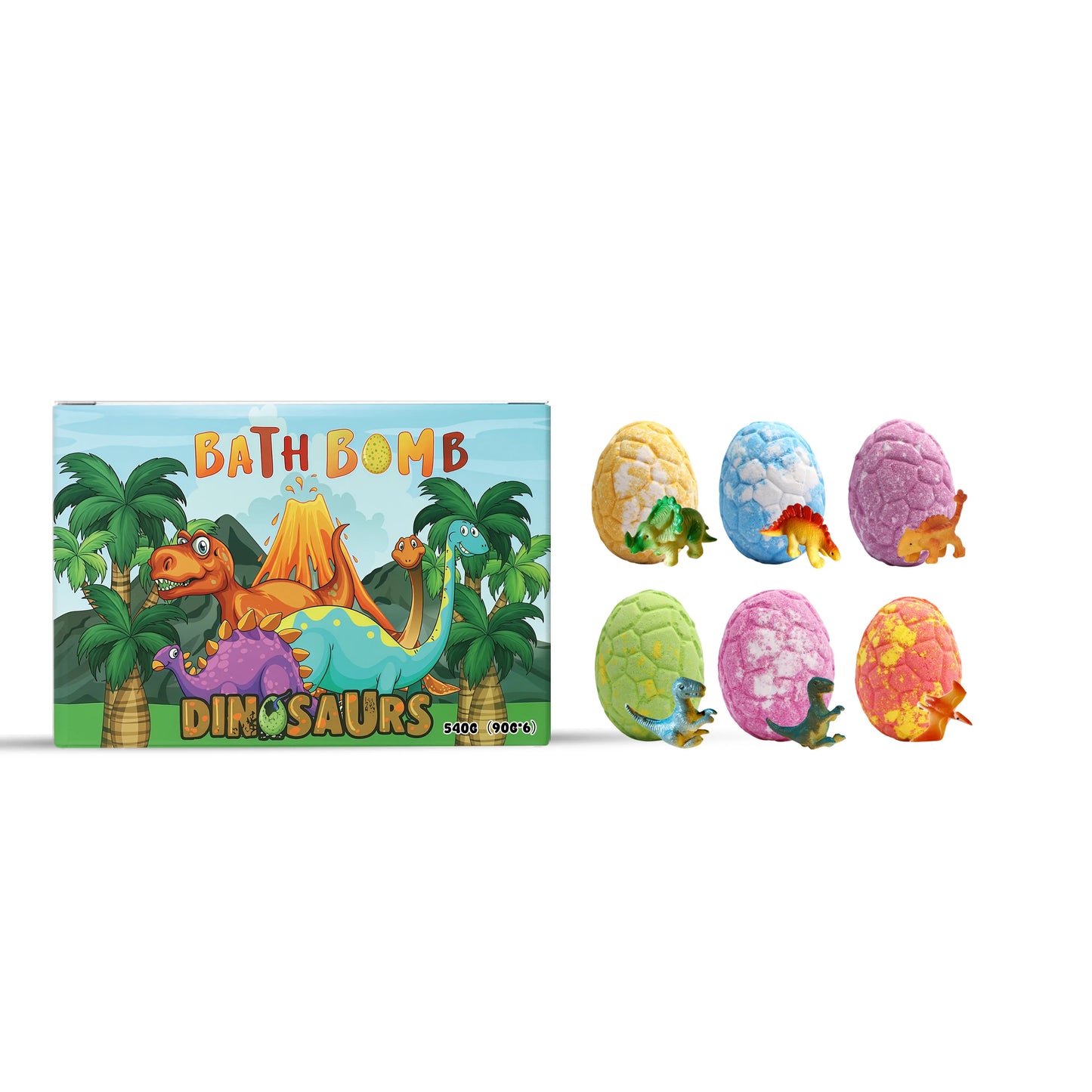 Dinosaur Egg Bath Bombs Inside Surprise Toys Rich Bubble Funny Shower Relaxing Colorful Bath Bombs Kids Friendly Kids Gifts Set Peaceful Pleasures Health and Wellness 1 Set