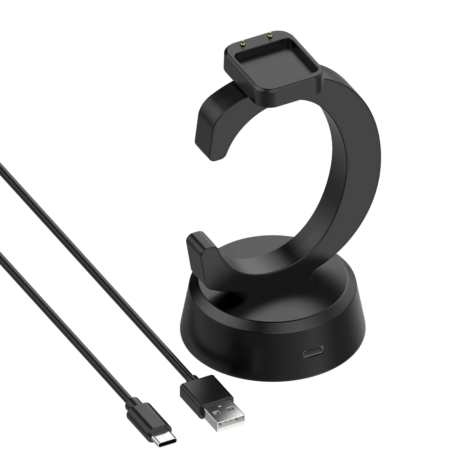 Charging Stand Dock for Honor GS5 Galaxy Fit3 Keep B5 Smartwatch Replacement Charger Stand with USB C Charge Cable Portable Peaceful Pleasures Health and Wellness