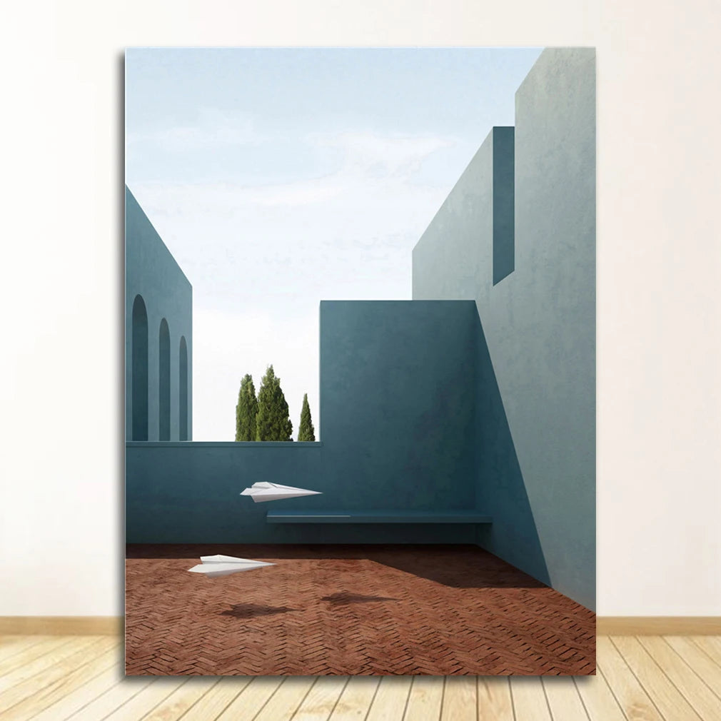 Abstract Canvas Wall Art – Modern Still Life & Building Print Canvas Wall Art Peaceful Pleasures Health and Wellness 1 40x50cm Unframed