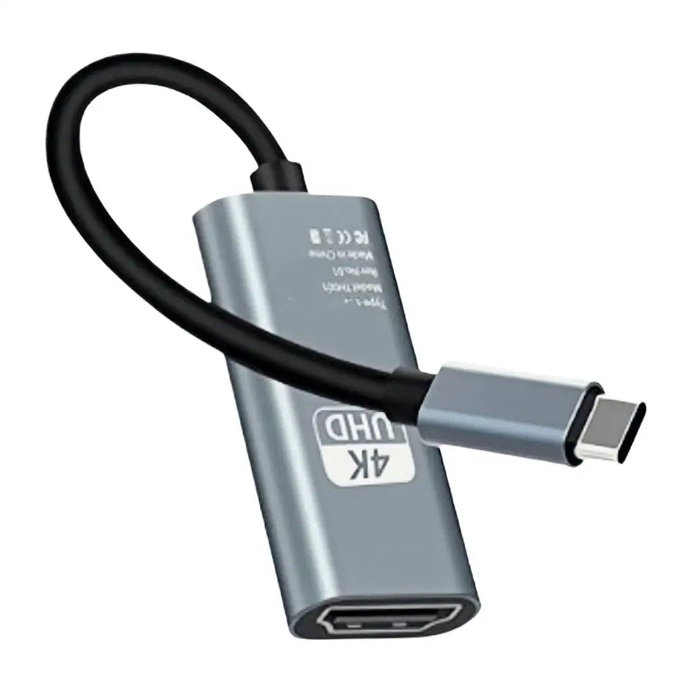4K30Hz USB-C DisplayPort to HDMI Cable for Laptop & TV