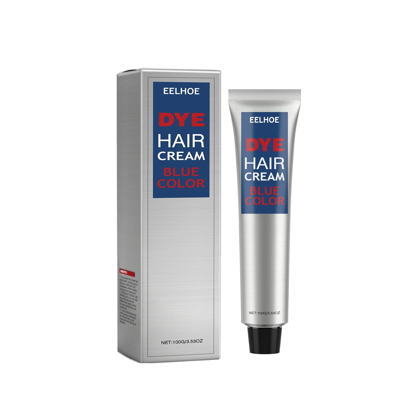 EELHOE Hair Color Cream – Gray Coverage, Semi-Permanent, Long-Lasting Shine Peaceful Pleasures Health and Wellness Blue