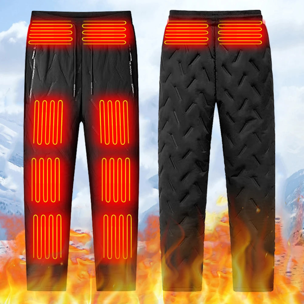 Unisex Electric Heated Pants | 10 Zones, 3 Modes, Waterproof