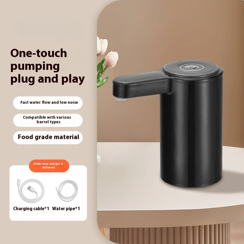 Hot Sale 1200mah Food grade Water dispenser pump Portable USB Rechargeable Water Dispenser Desktop Mini Electric Water Dispenser Peaceful Pleasures Health and Wellness