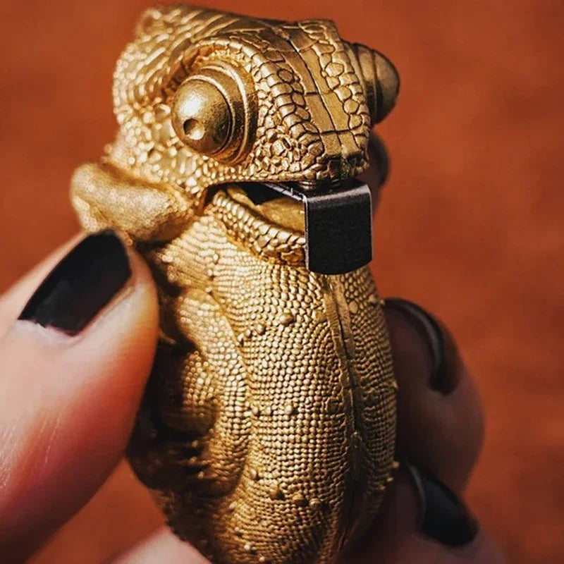Brass Animal Foot Keychain Tape Measure | 2M Alloy Tool Keychain Tape Measure Peaceful Pleasures Health and Wellness