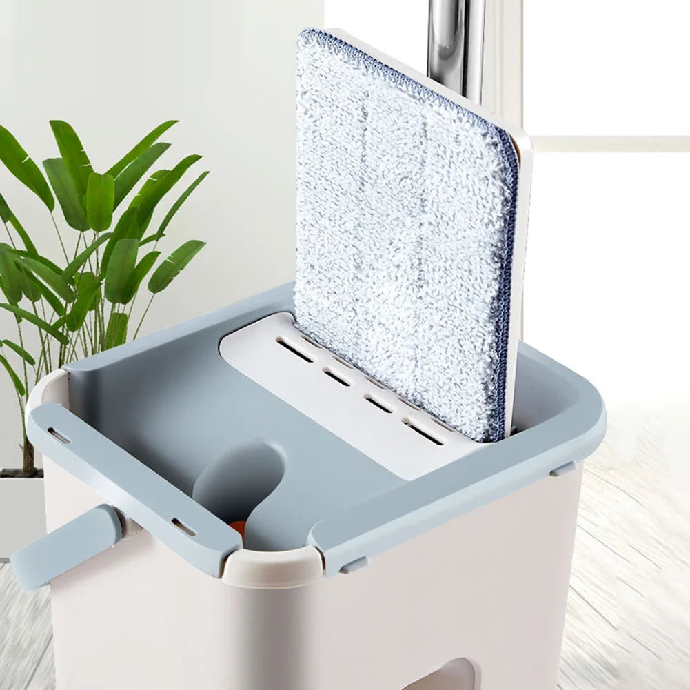 Mop Microfiber Rotating Head Replacement Floor Mop Head Household Floor Bucket Heads Multi-function Stickable Housework Tools Peaceful Pleasures Health and Wellness