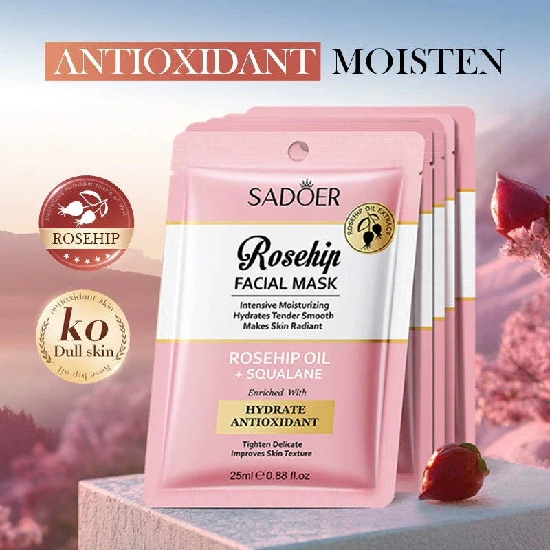 SADOER Rosehip Face Mask – Moisturizing, Brightening & Firming