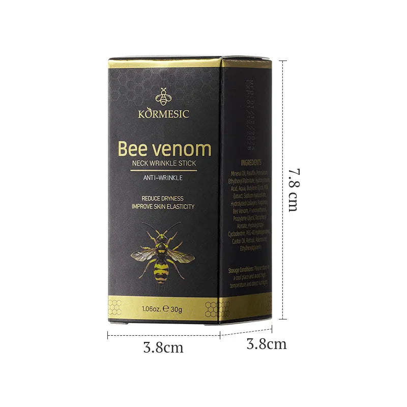 Bee Venom Neck Firming Cream Stick – Anti-Wrinkle 30g