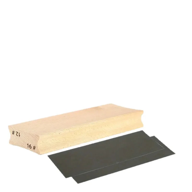 Dual-purpose Guitar Fretboard Radius Grinding Block Sandpaper