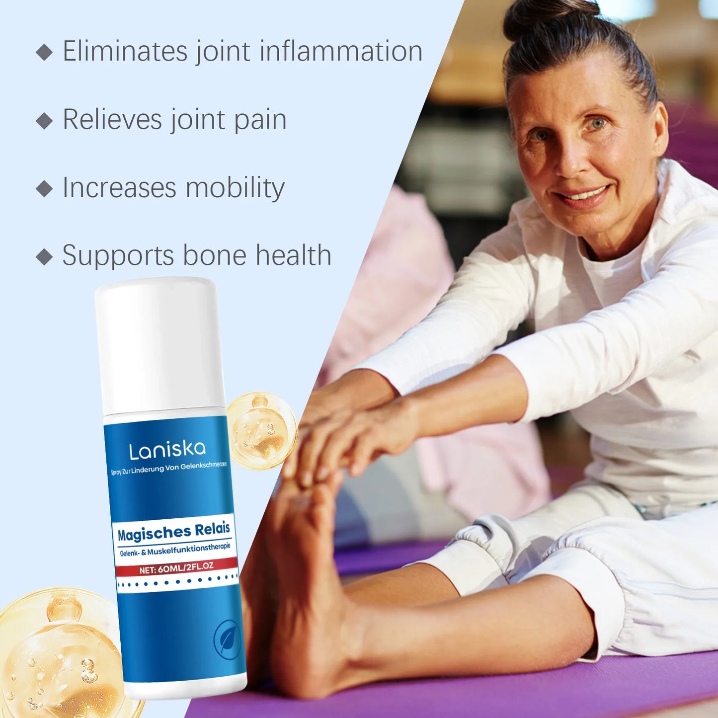 LANISKA Joint Care Nourishing Spray – Moisturizing Body Spray