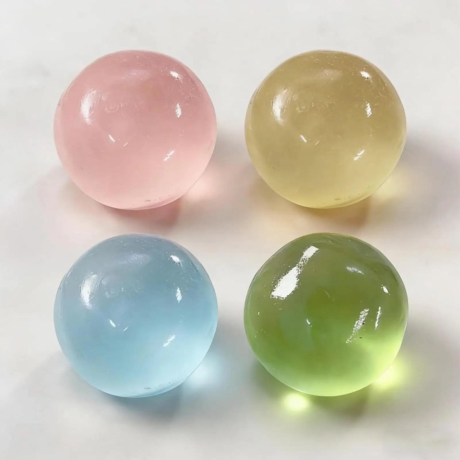 Coconut Oil Slow Rebound Squeeze Ball | Sensory Fidget Toy Sensory Fidget Ball Peaceful Pleasures Health and Wellness