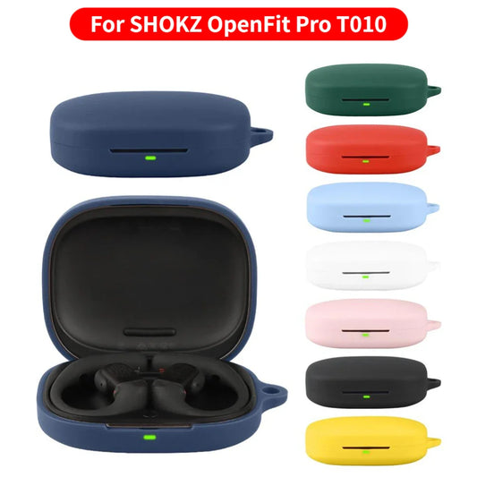 Silicone Case for SHOKZ OpenFit Pro Charging Case | 8 Colors Earphone Case Cover Oasis Select