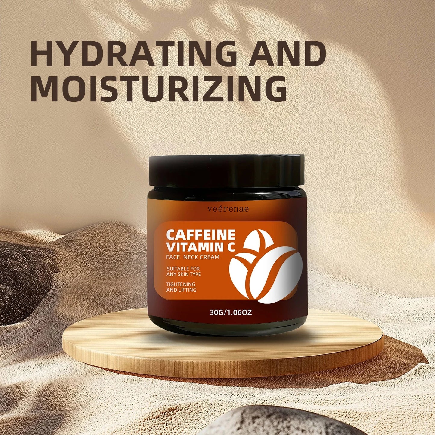 Caffeine Vitamin C Face & Neck Cream – Lifting & Firming
