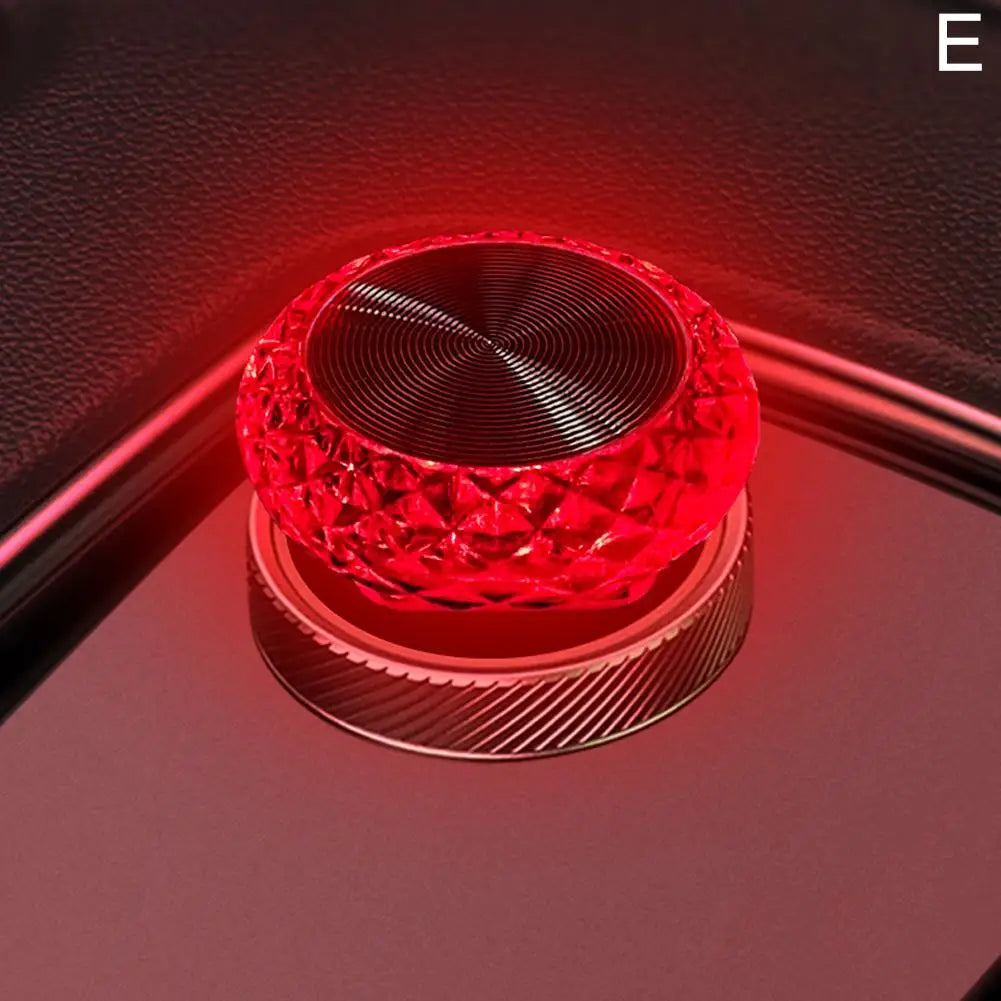 Car USB Ambient Lights Portable Mini LED Atmosphere Lamps Interior Decorative lights for car and Computer, Environment Lighting Peaceful Pleasures Health and Wellness red