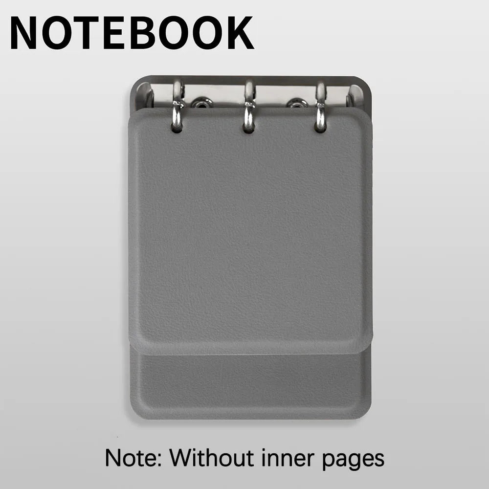 Mini Loose Leaf Pocket Notebook Palm Hand Account Book Portable