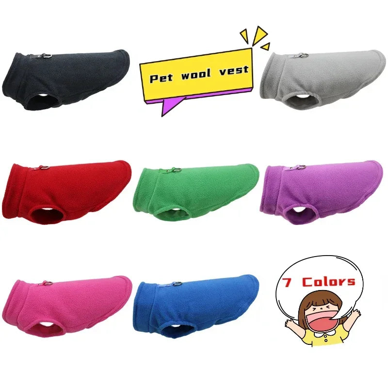 Fleece Vest for Small Dogs – Chihuahua, Pug & Puppy Jacket
