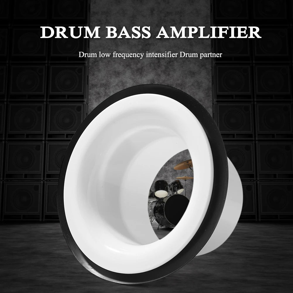 Bass Drum Sound Amplifier Loudspeaker with Ring Sticker