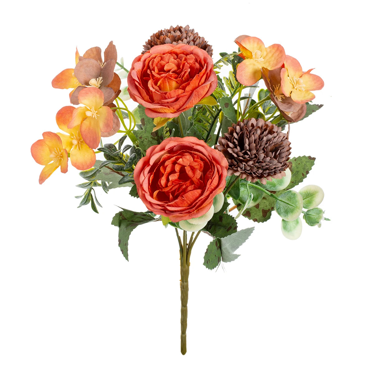 Silk Peony & Chrysanthemum Artificial Flowers – Wedding & Home