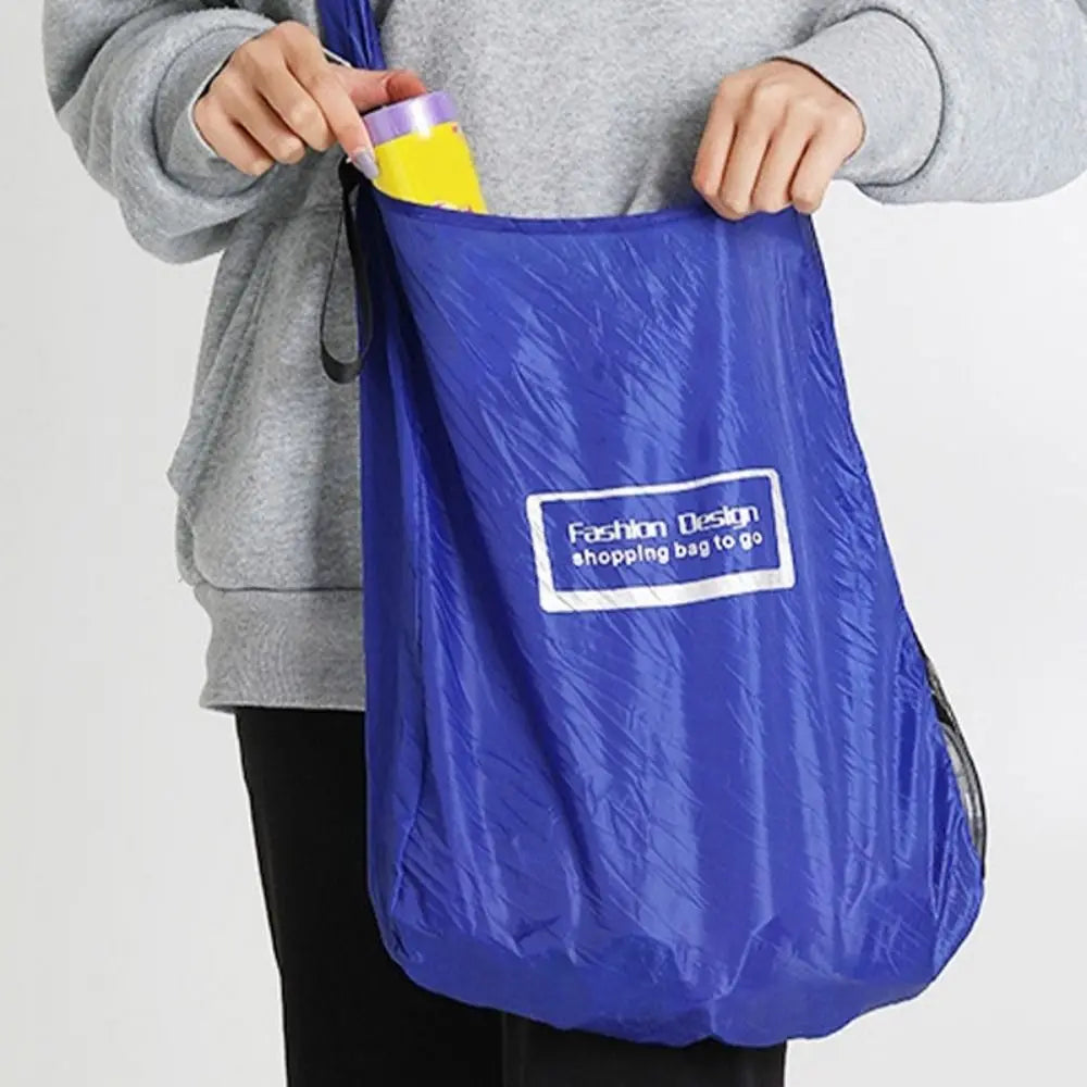 Foldable Disc Shopping Bag – Reusable Eco Grocery Tote