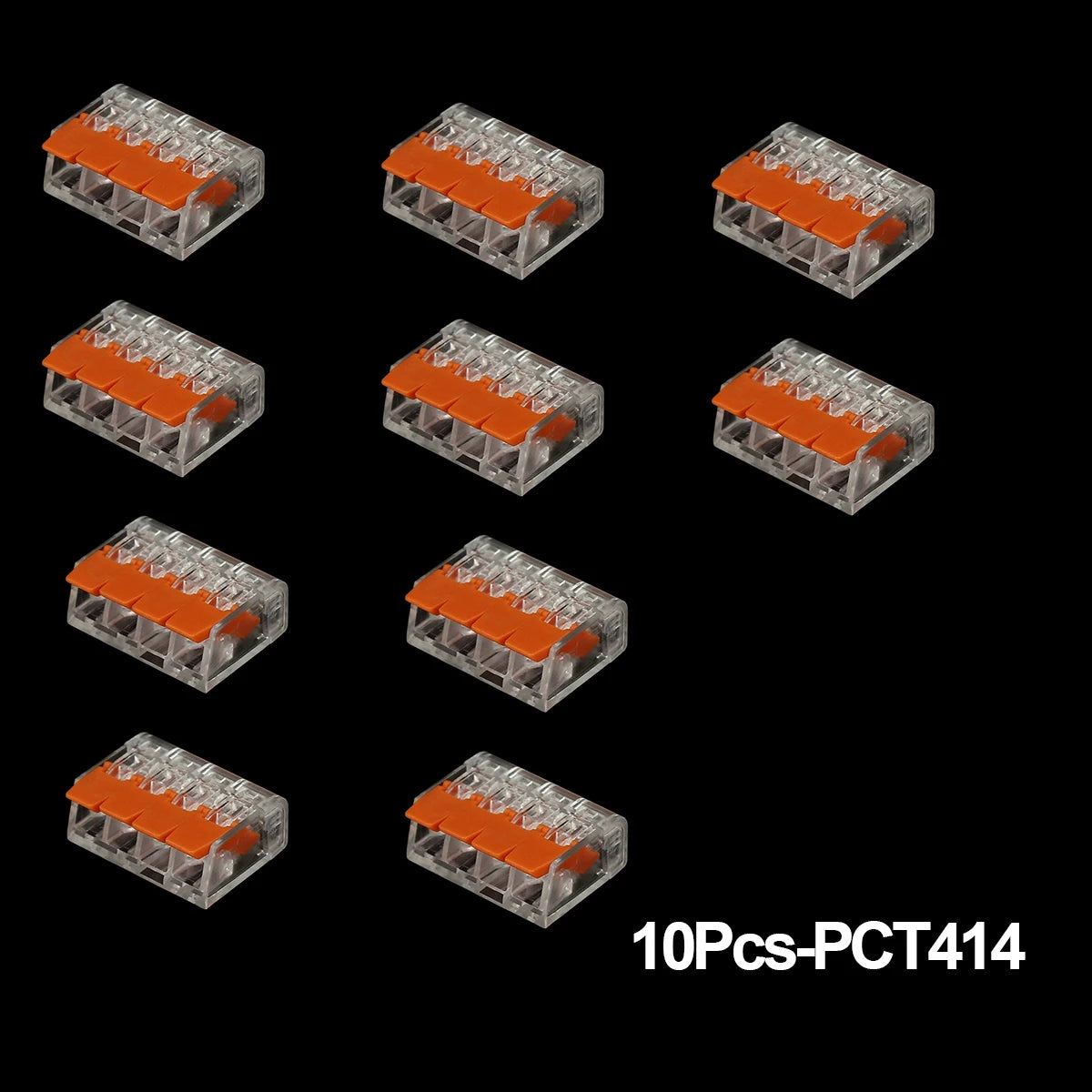 Push-In Lever Wire Connectors 2/3/4/5 Pin Terminal Block Set Lever Wire Connectors Peaceful Pleasures Health and Wellness 10Pcs-PCT414