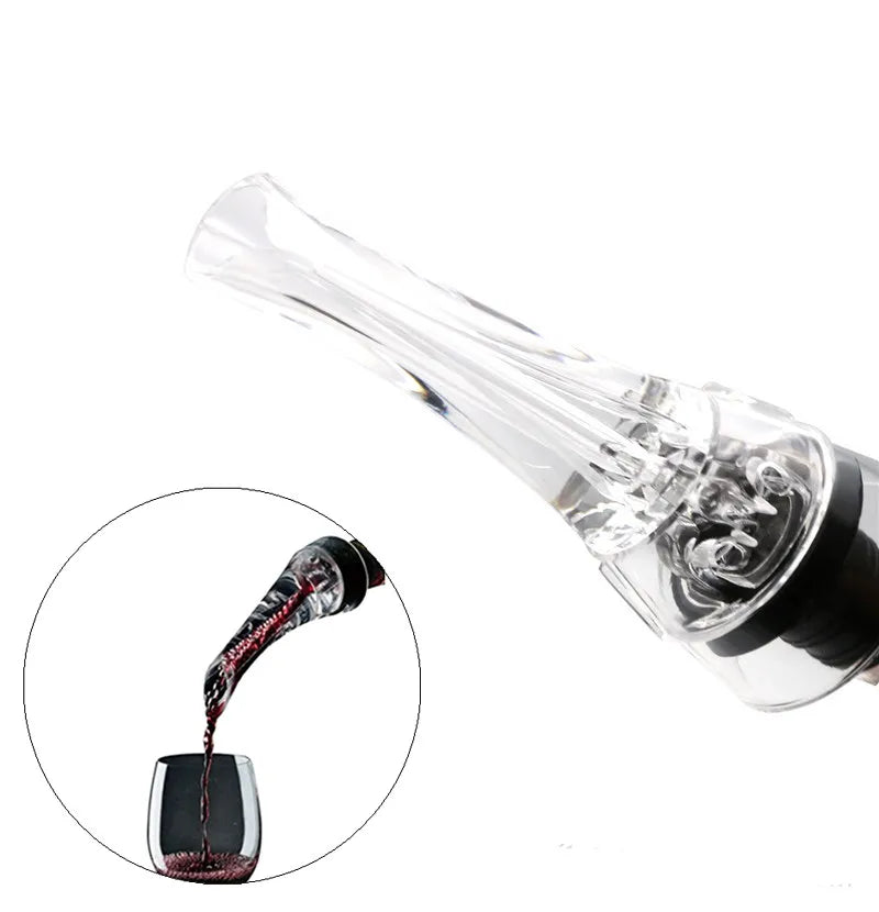 Wine Aerator Pourer | Red Wine Decanter Spout & Stopper