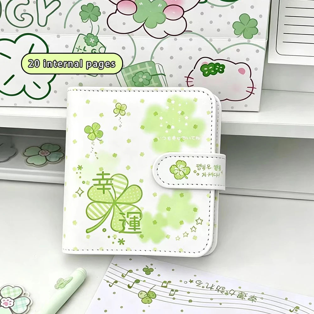Clover One Palace Grid M5 Card Book Loose Leaf Magnetic Buckle Star