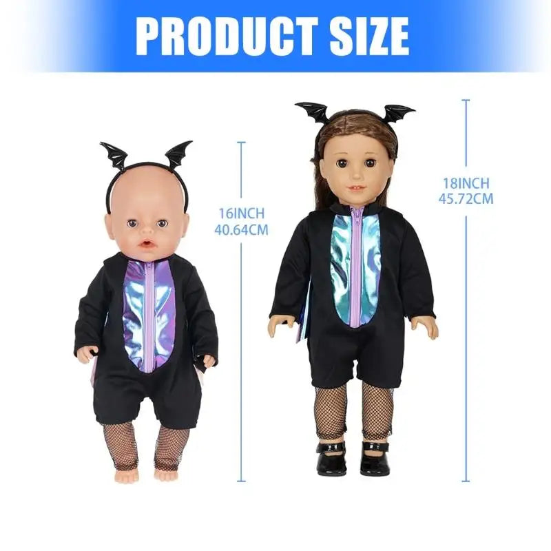 Holiday Doll Clothes for 18 Inch Dolls – Christmas & Halloween