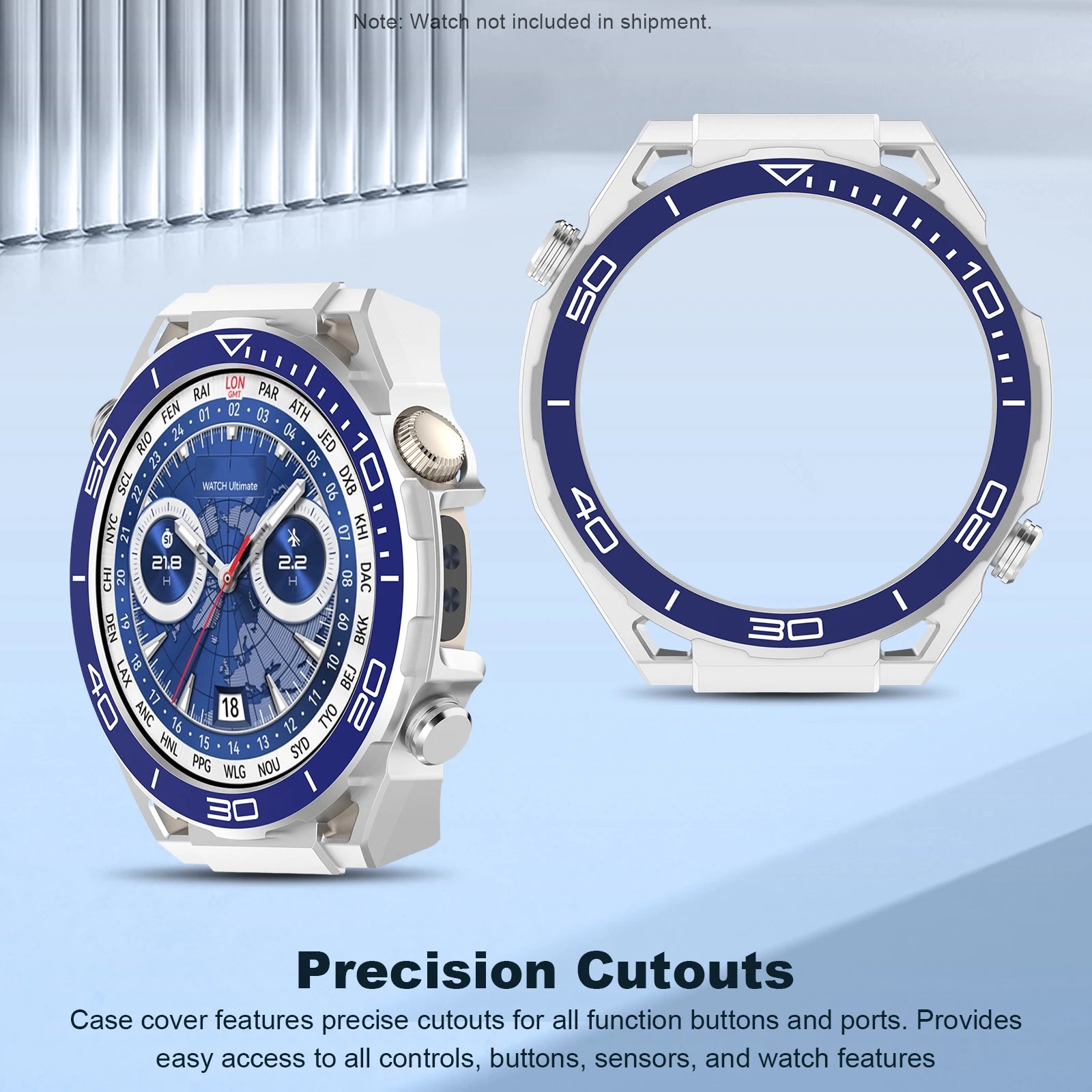 Protection Cases For Huawei Watch 5 46mm PC Cover Case Protector Shell Hard Bumper Cover Watch Accessories Protective Skin Shell Peaceful Pleasures Health and Wellness
