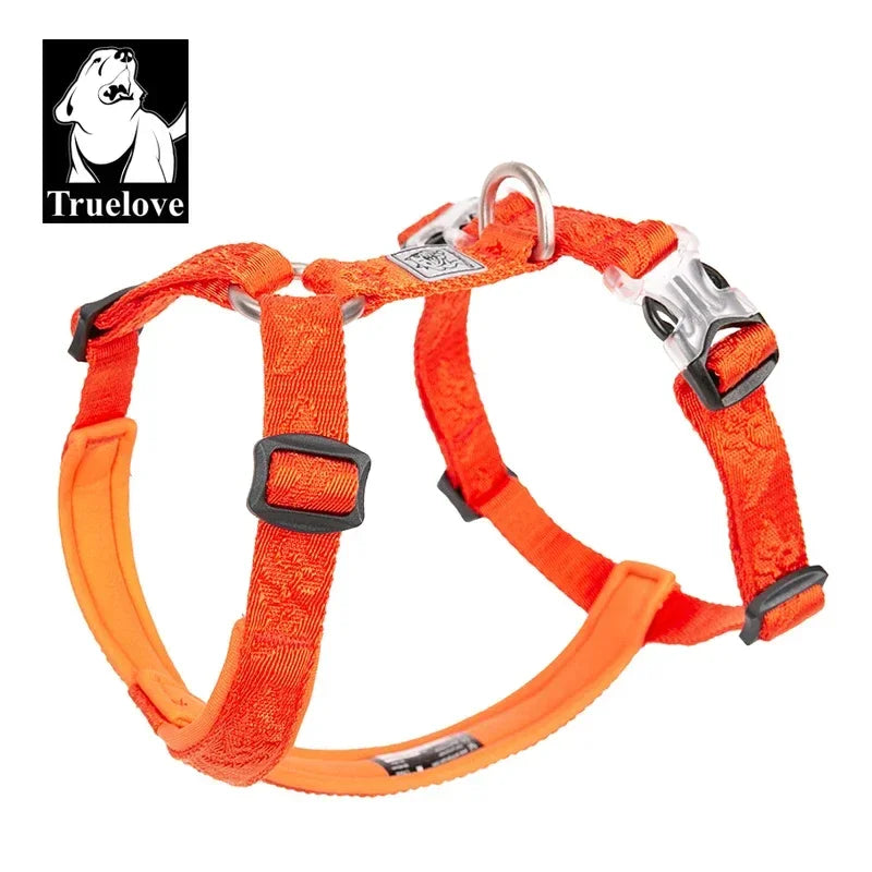 TRUELOVE Pet Hairy Usag Premium Trail Runner No-Pull Dog Harness 3M Reflective Straps Dog Ultra Comfortable Cross Country YH1801 Peaceful Pleasures Health and Wellness
