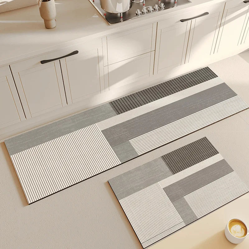 Diatomaceous Earth Non-Slip Kitchen & Bathroom Floor Mat