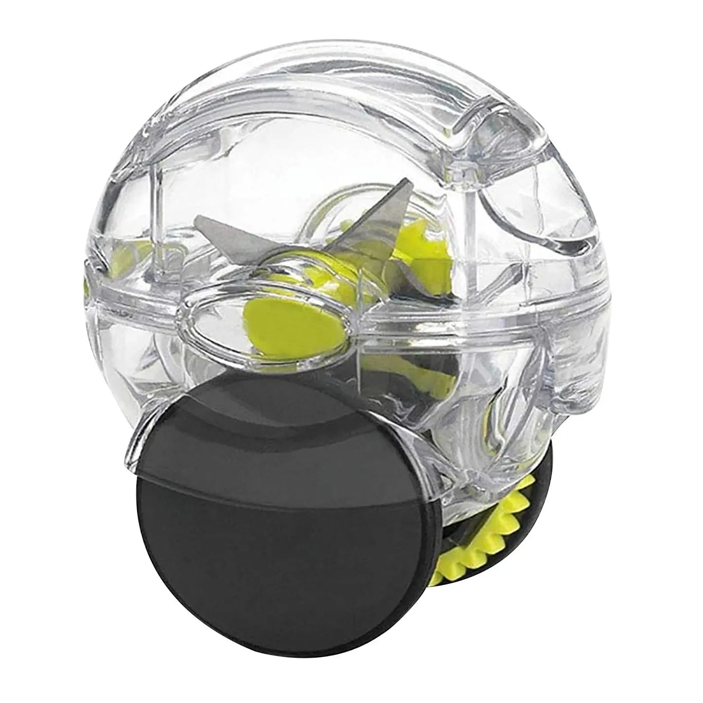 Kitchen Gadget Tool Garlic Chopper Wheel Garlic Mincer Roller Kitchen Aid Garlic Hand Crusher Kitchen Items Outils Cuisine Peaceful Pleasures Health and Wellness Clear