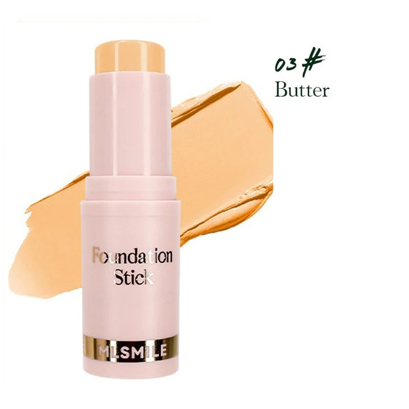 Full Coverage Stick Foundation – Matte Oil-Control Concealer